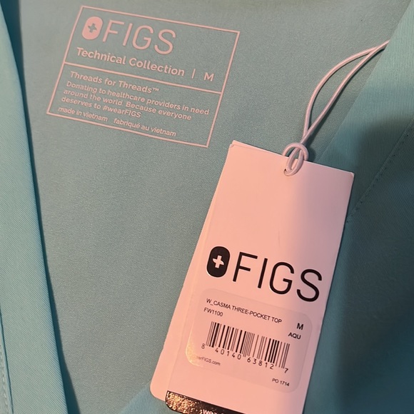 Figs Casma Aqua medium - Picture 2 of 3